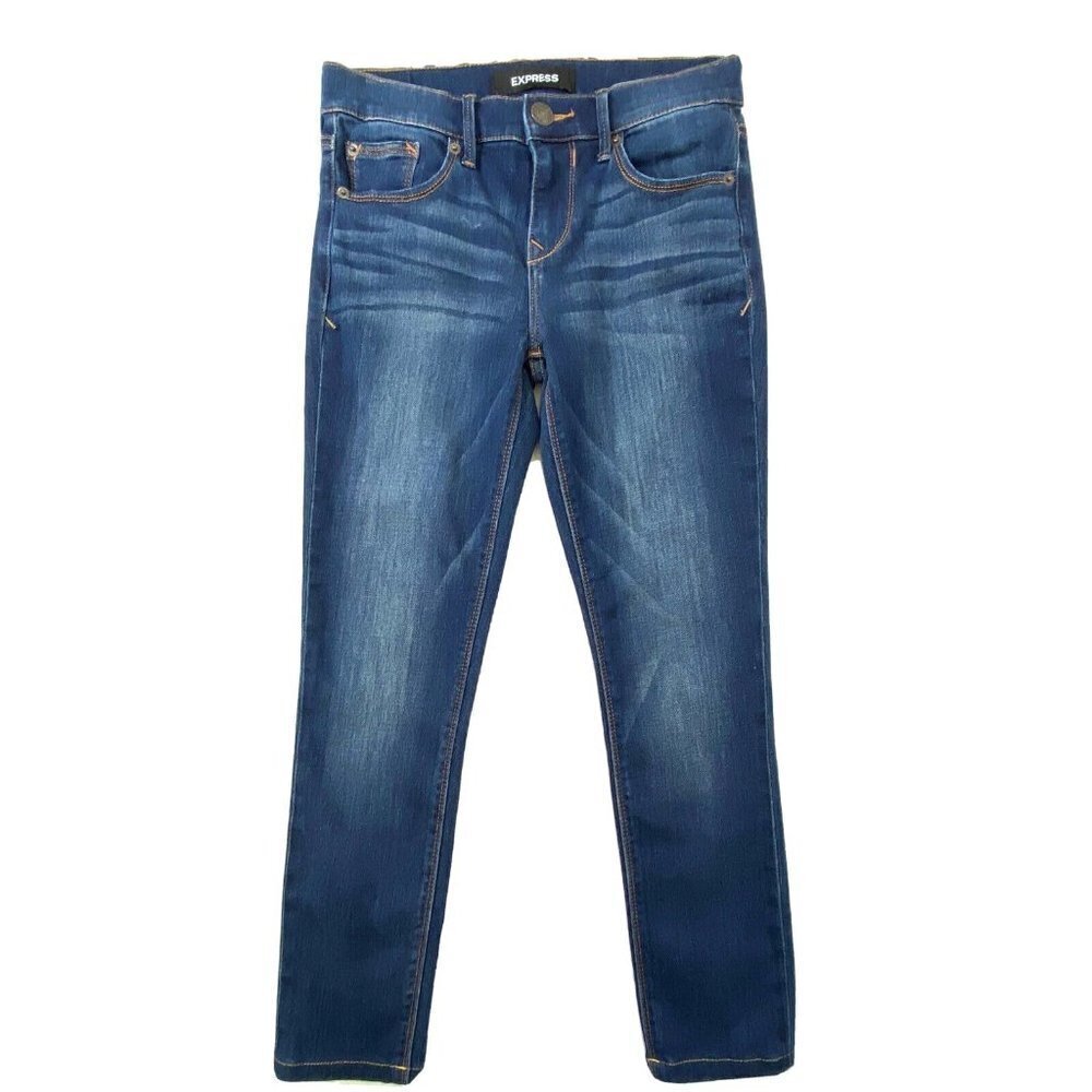 Express Women’s Skinny Jeans - Blue Denim